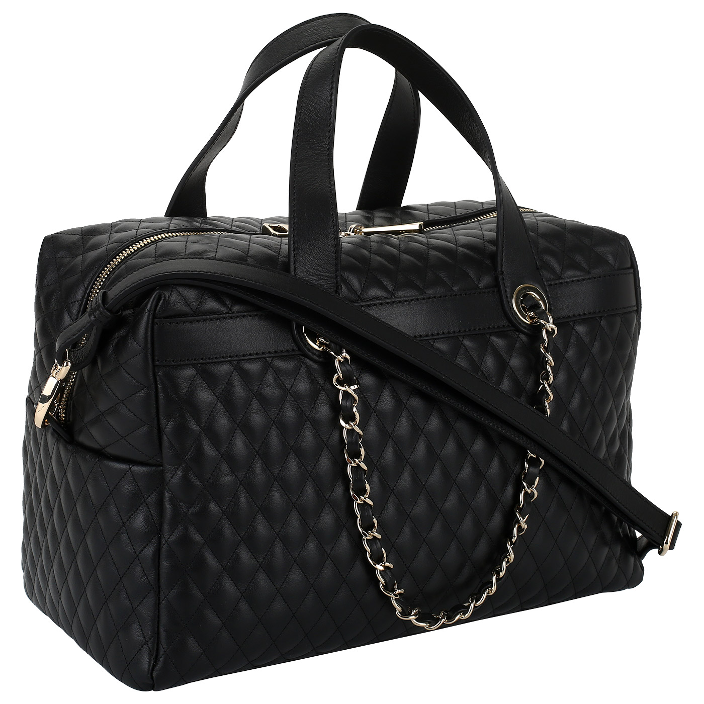 Сумка из стеганой кожи Valentino Orlandi Hazel