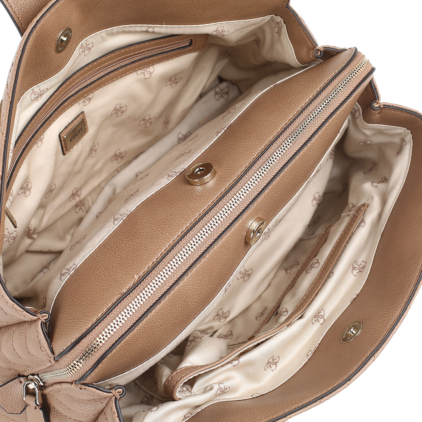 Мягкая стеганая сумка Guess Violet