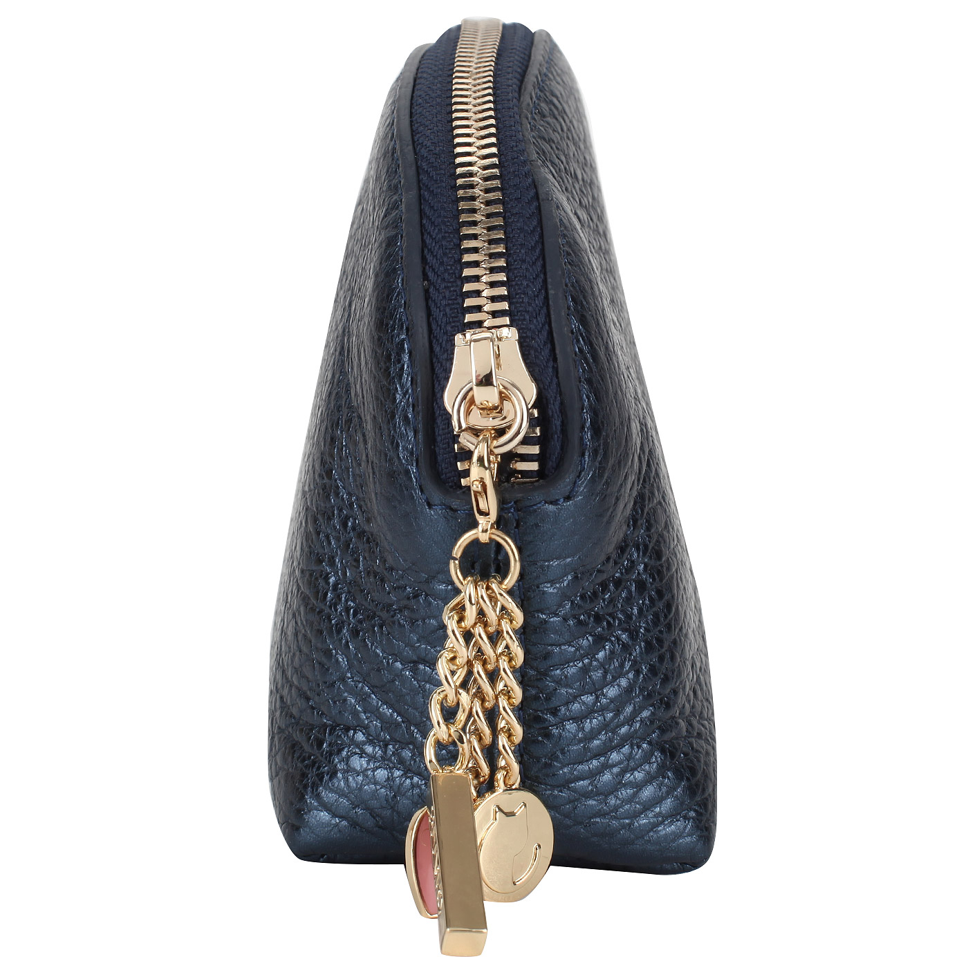 Кожаная косметичка Chatte Amelie shine