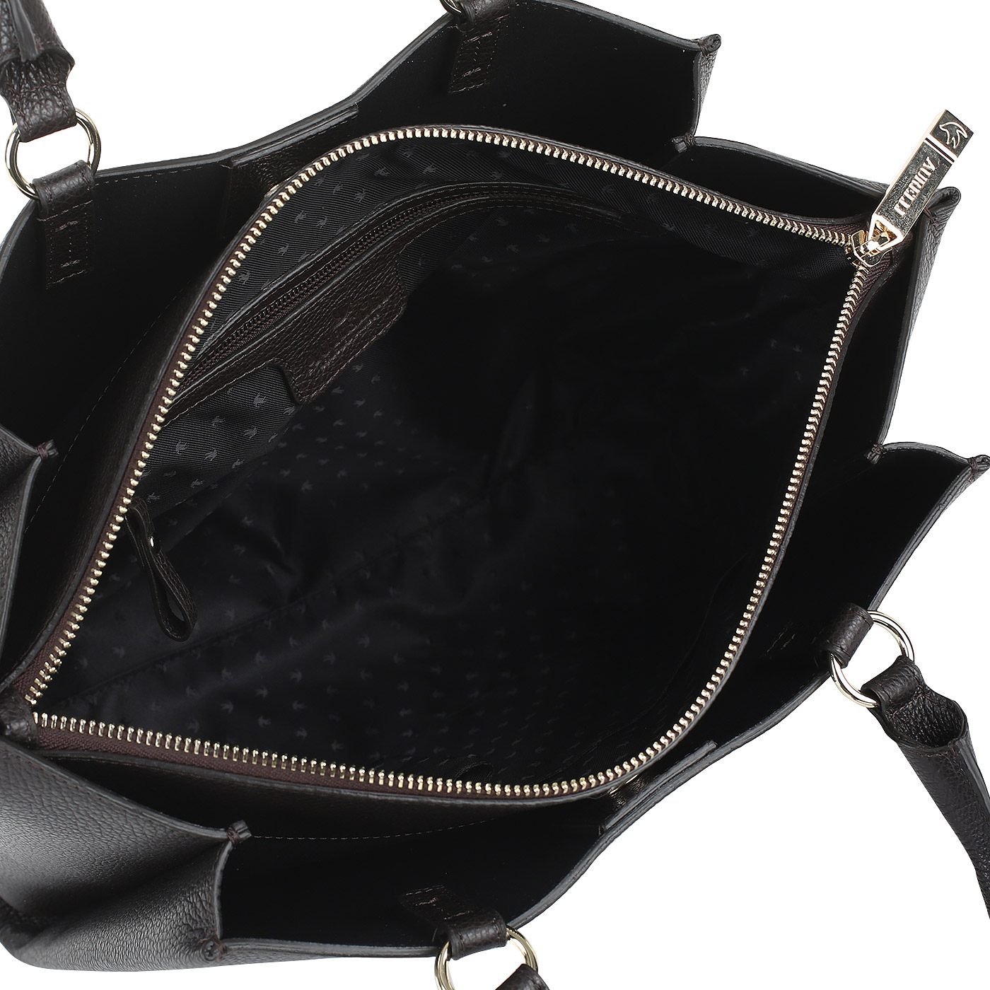 Сумка из зернистой кожи Aurelli 