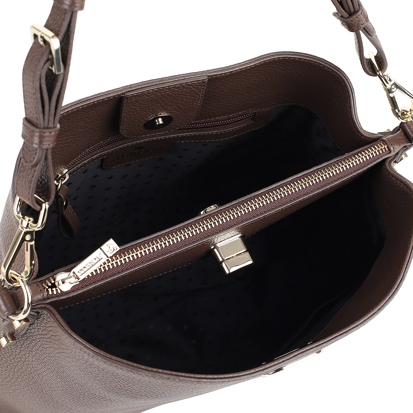 Кожаная сумка Aurelli Soft