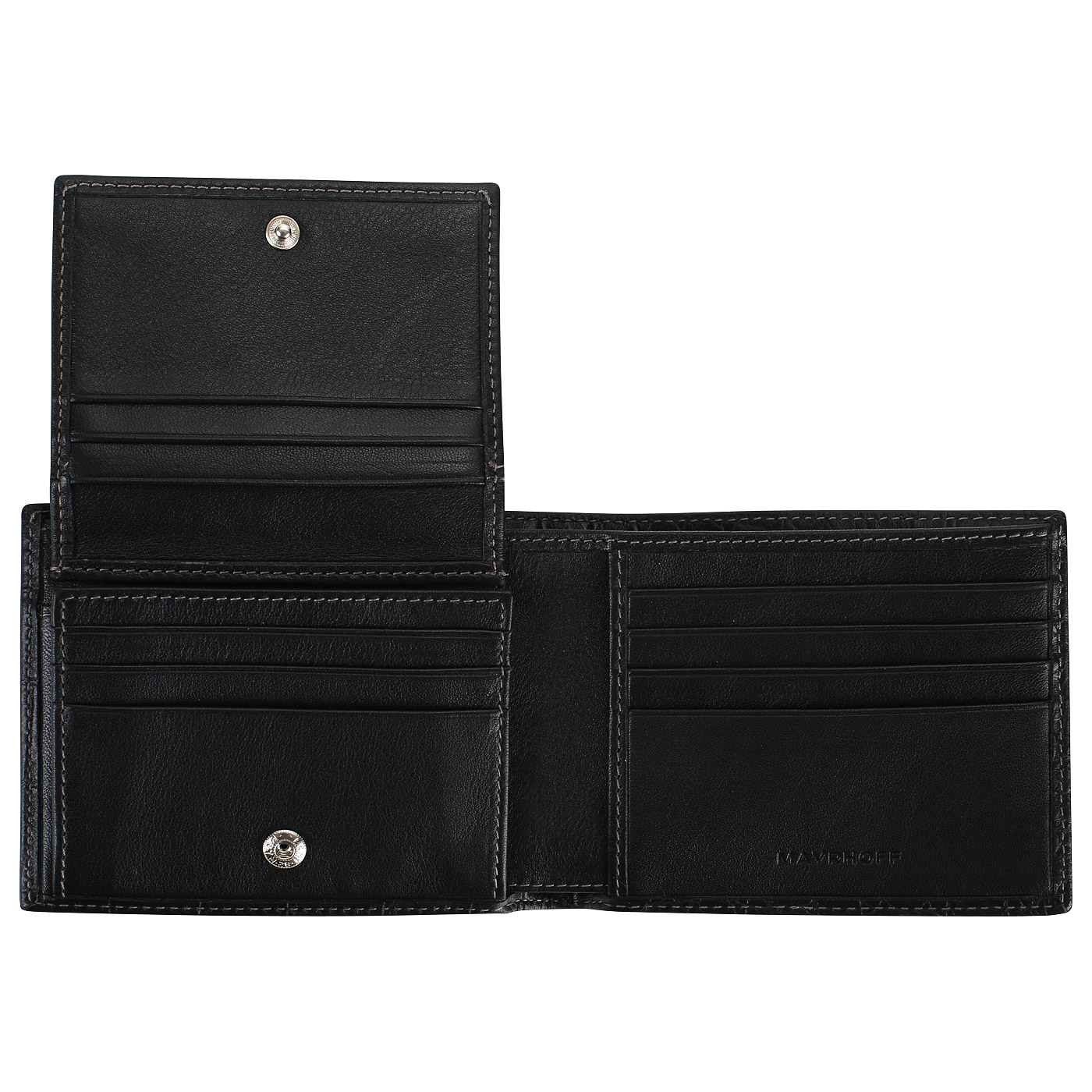 Компактное портмоне из кожи Mayrhoff Baden