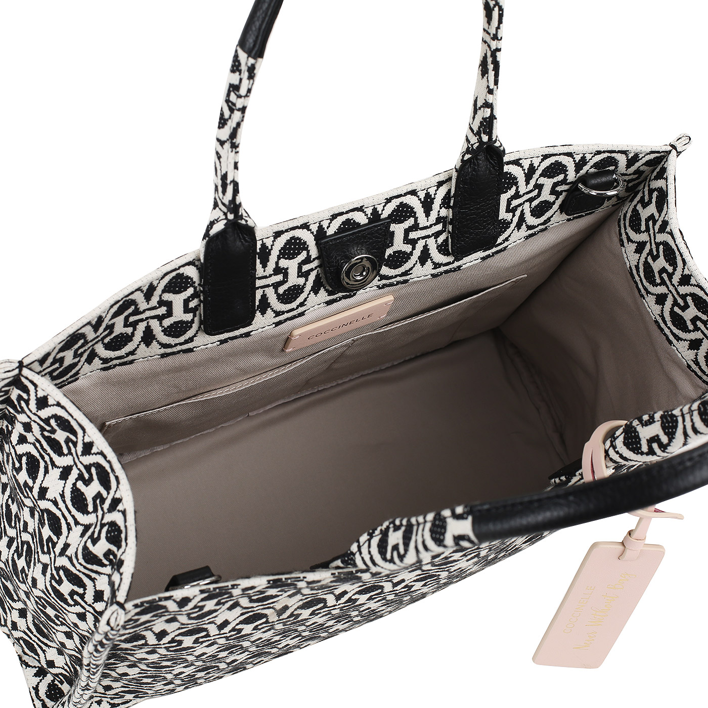 Текстильная сумка Coccinelle Never without B.monogram