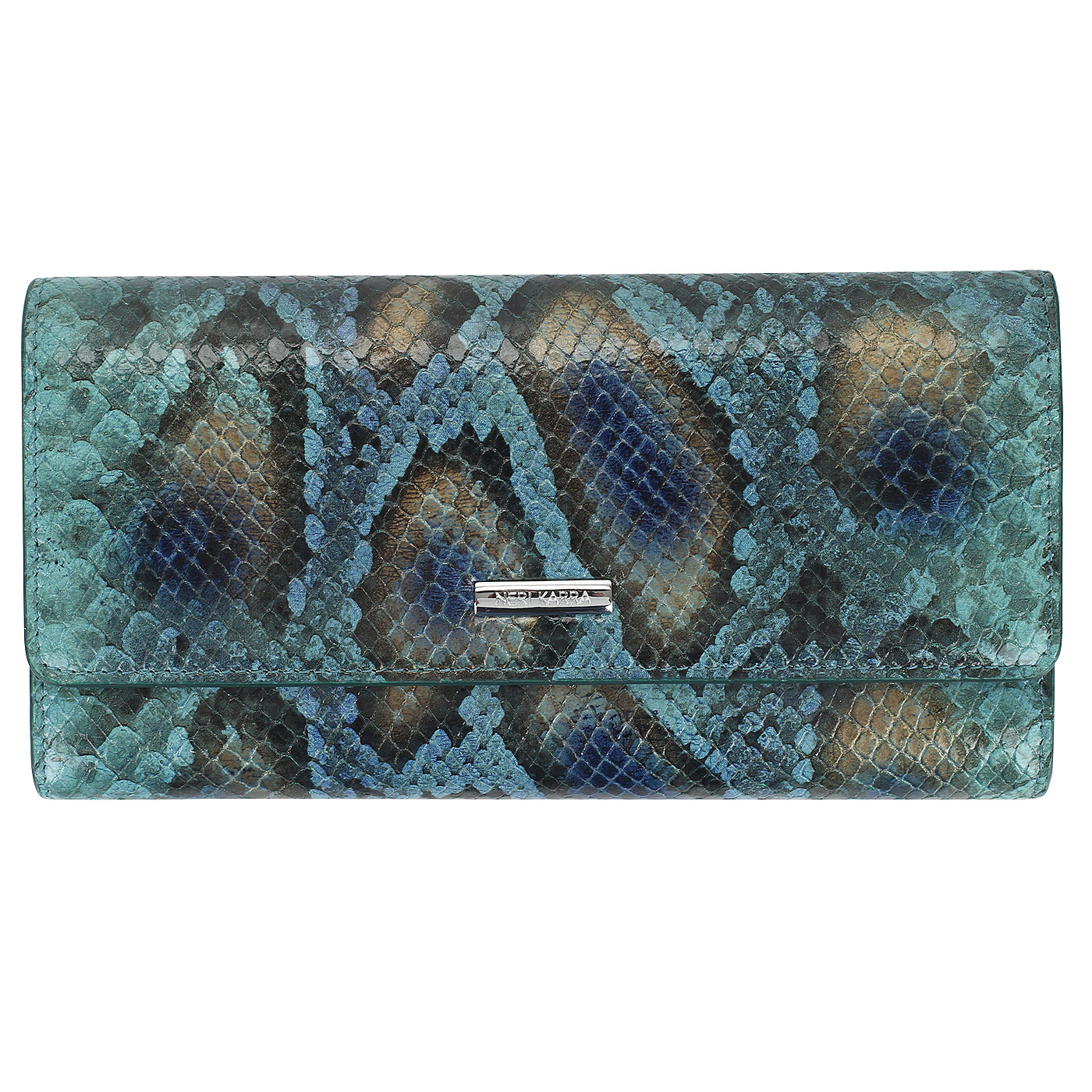Neri Karra Кошелек с отделкой под кожу питона