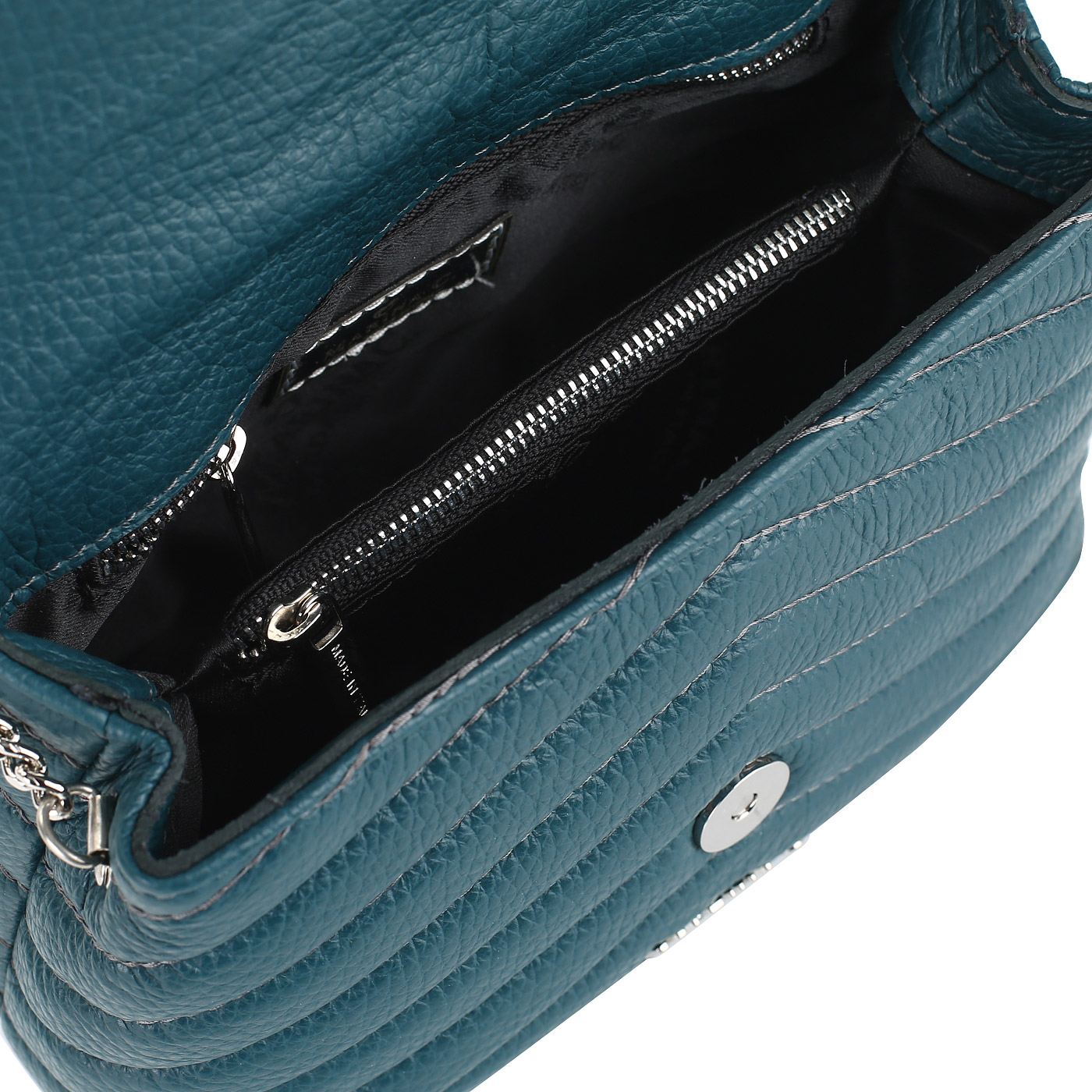 Стеганая кожаная сумочка Marina Creazioni 