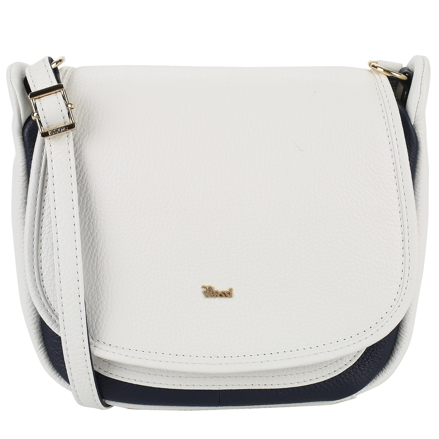 Bruno Rossi Кожаная сумка через плечо