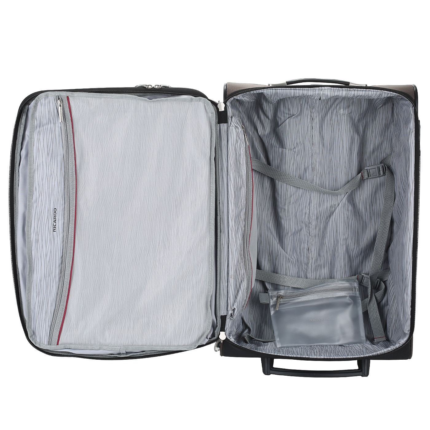 Чемодан средний M тканевый с кодовым замком Ricardo Monterey 2.0