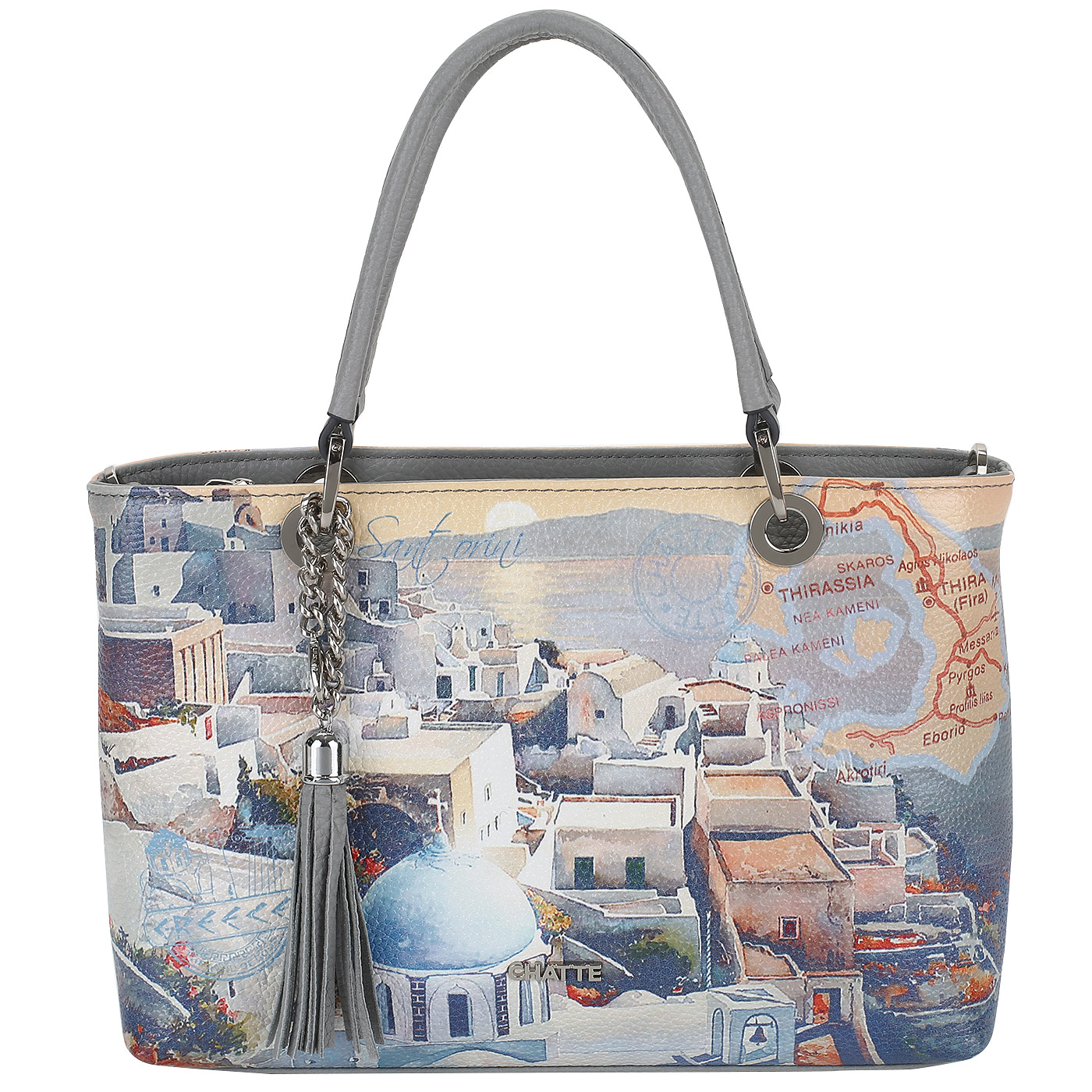 Chatte Сумка на молнии с принтом