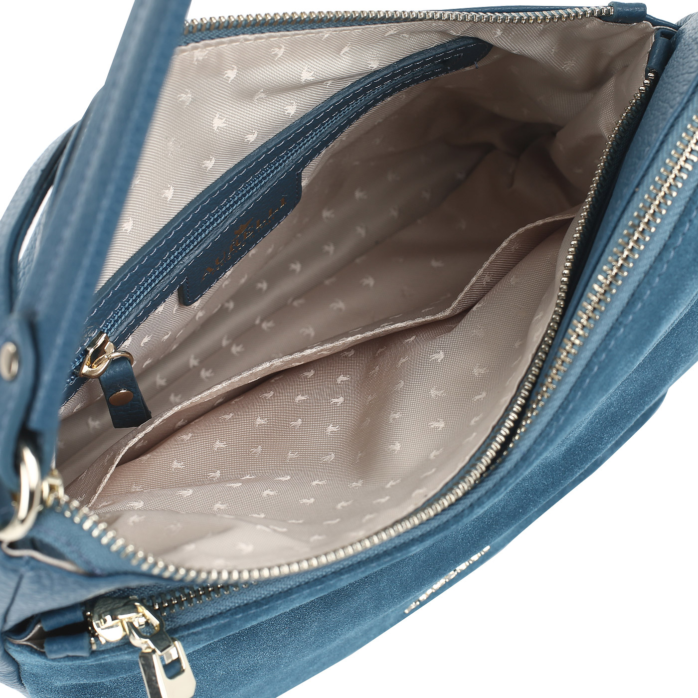 Сумка из кожи и замши Aurelli Suede