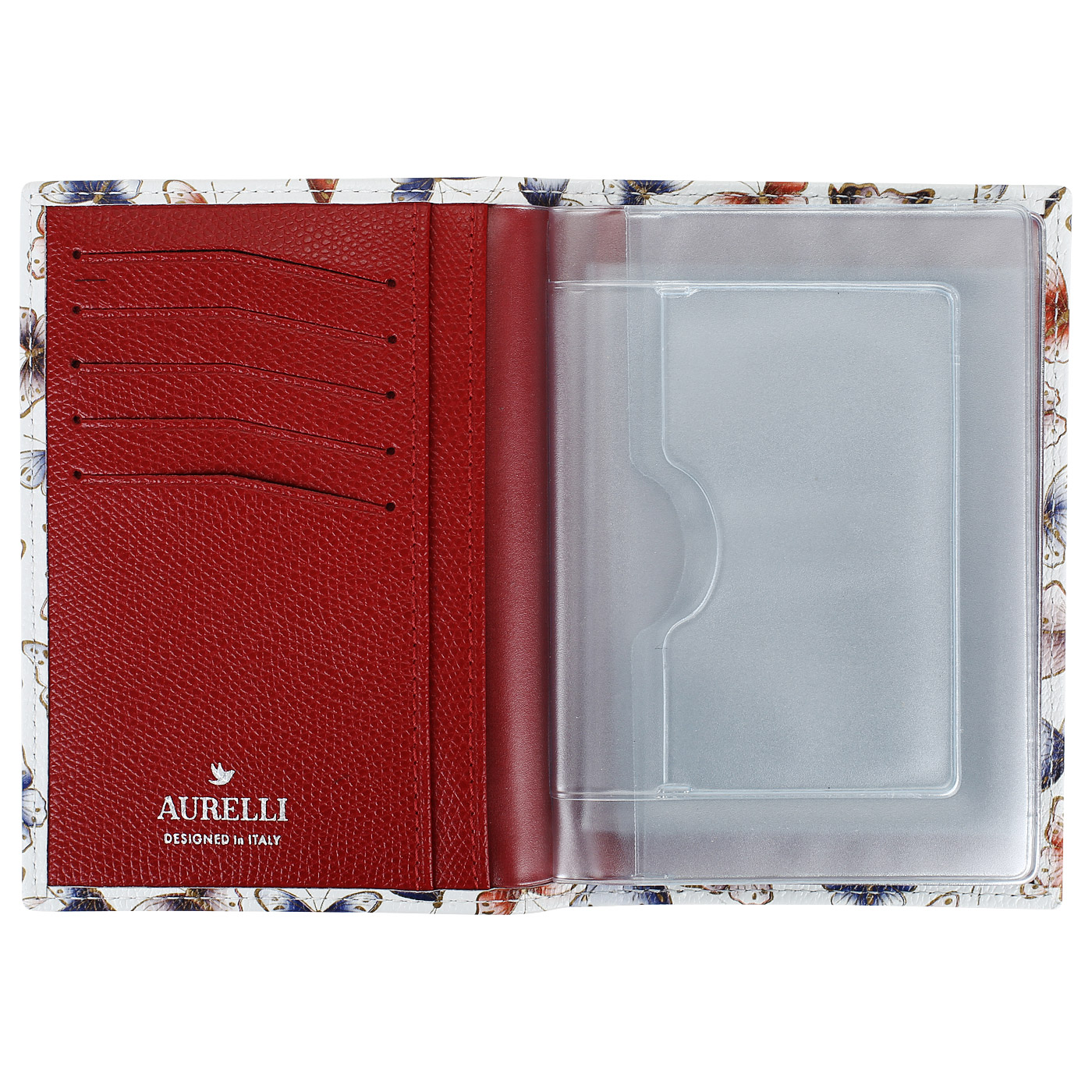 Обложка для автодокументов из натуральной кожи Aurelli Alma fantasia