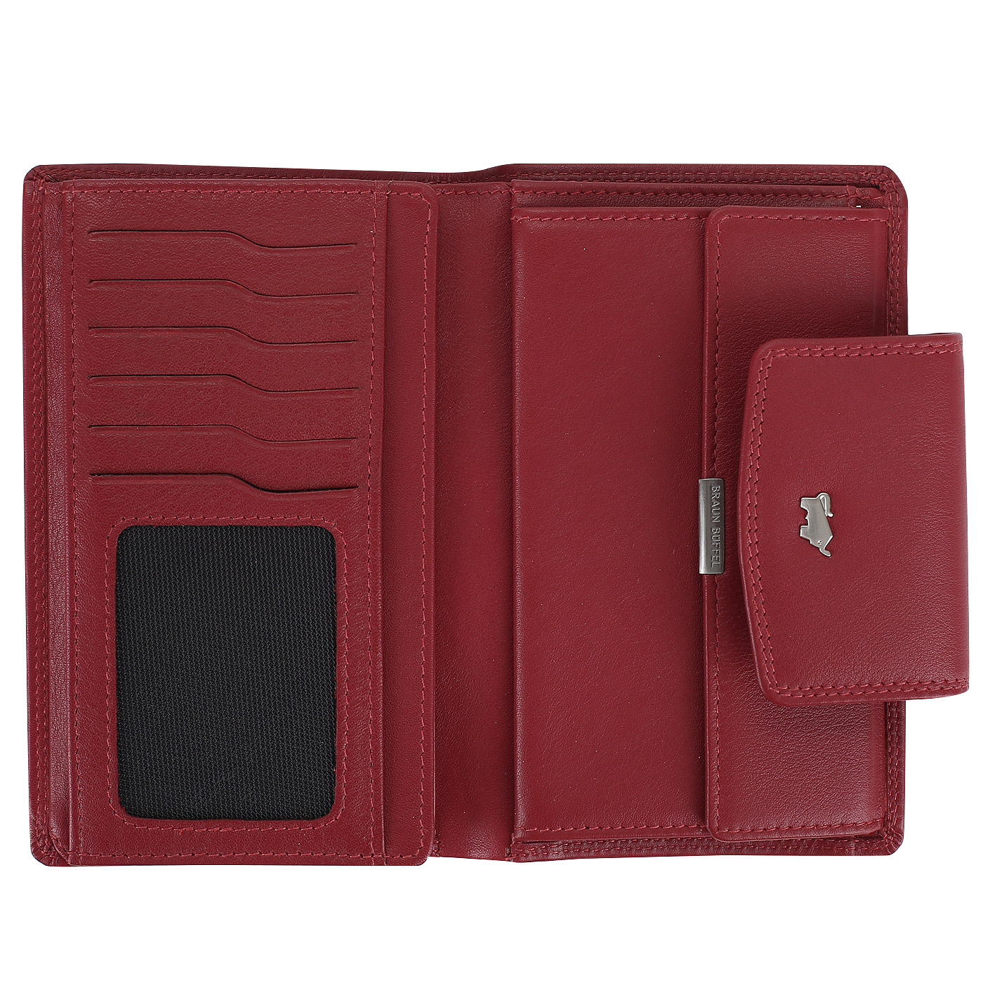 Портмоне из красной кожи Braun Buffel Golf 2.0