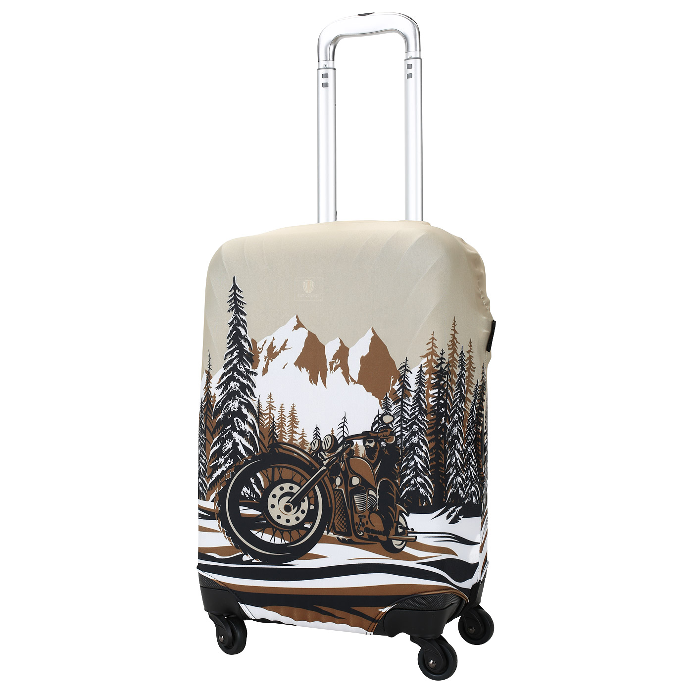 Eberhart Чехол с принтом для компактного чемодана