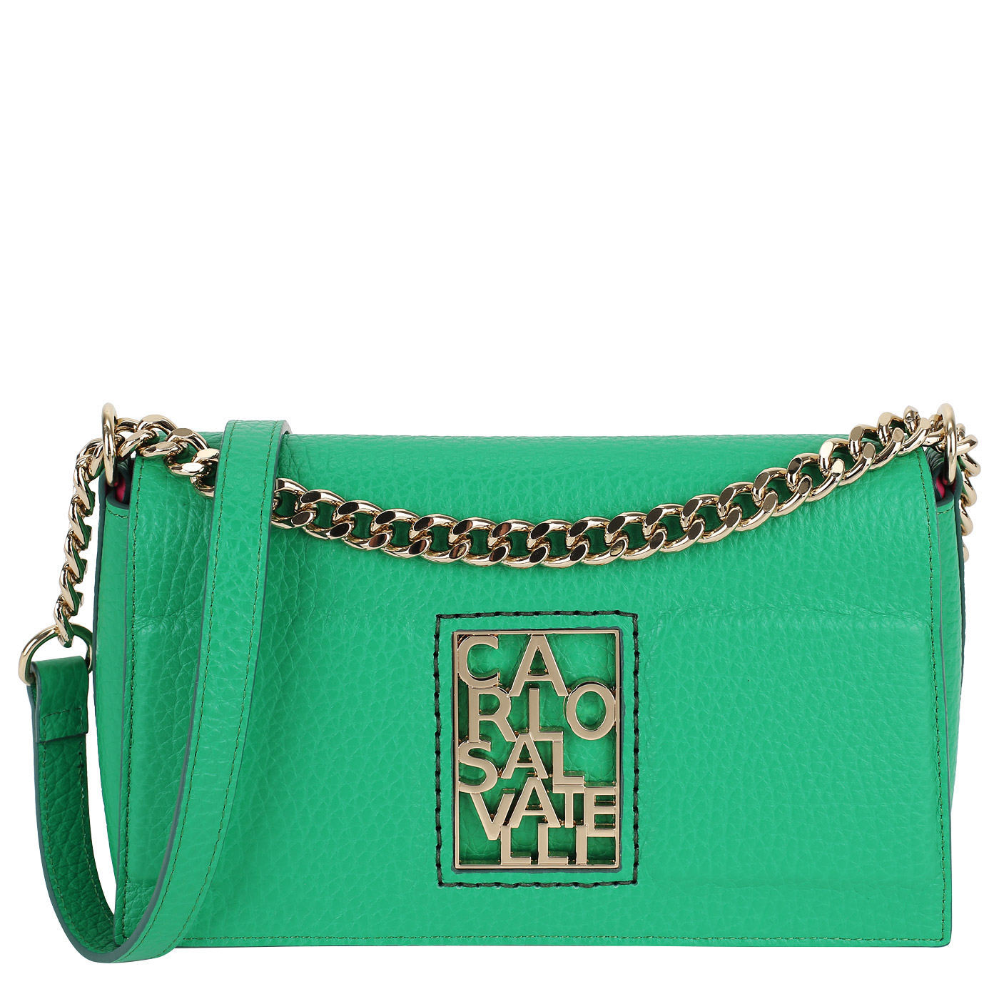 Carlo Salvatelli Сумка через плечо с цепочкой