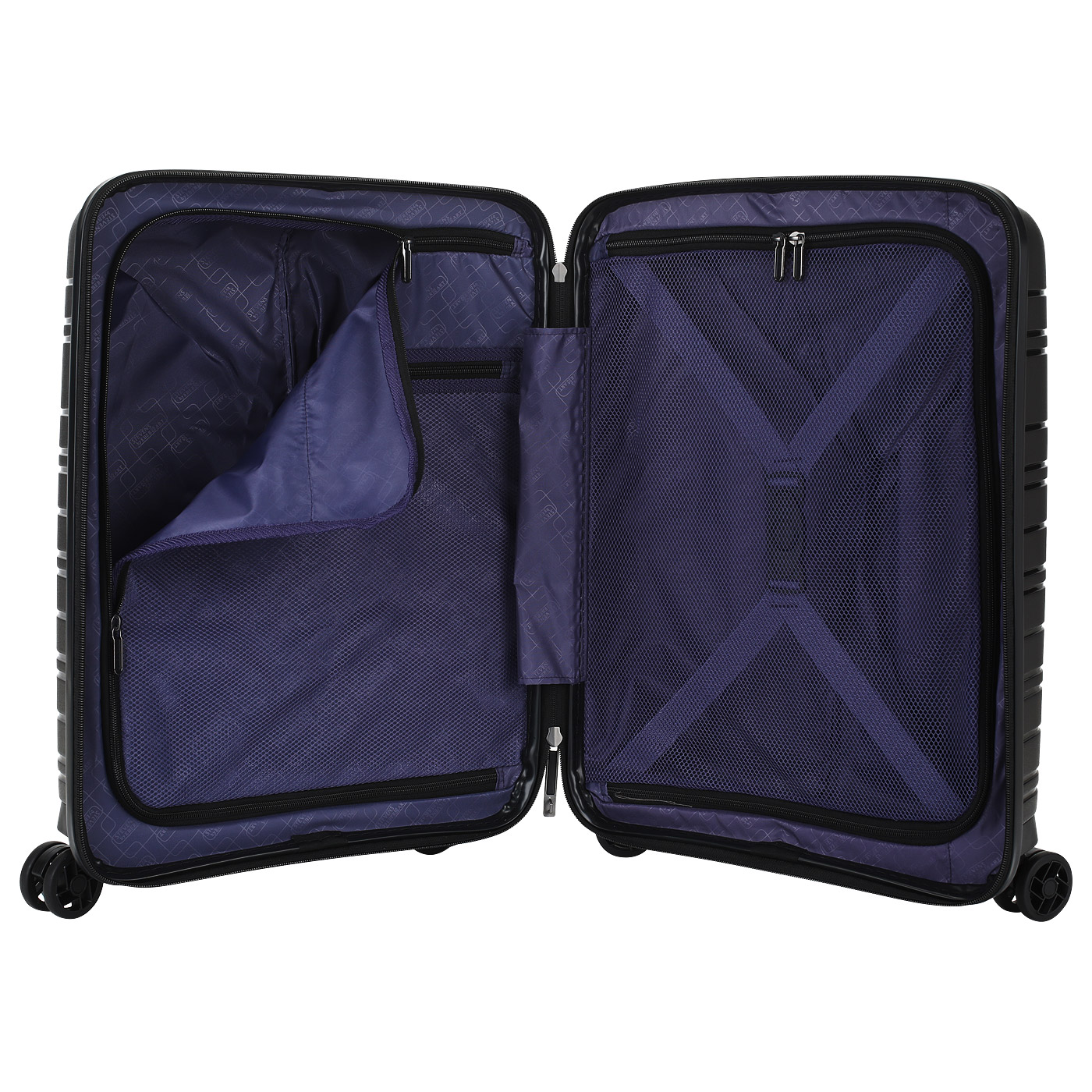 Чемодан для ручной клади из полипропилена с кодовым замком Stevens Cruise