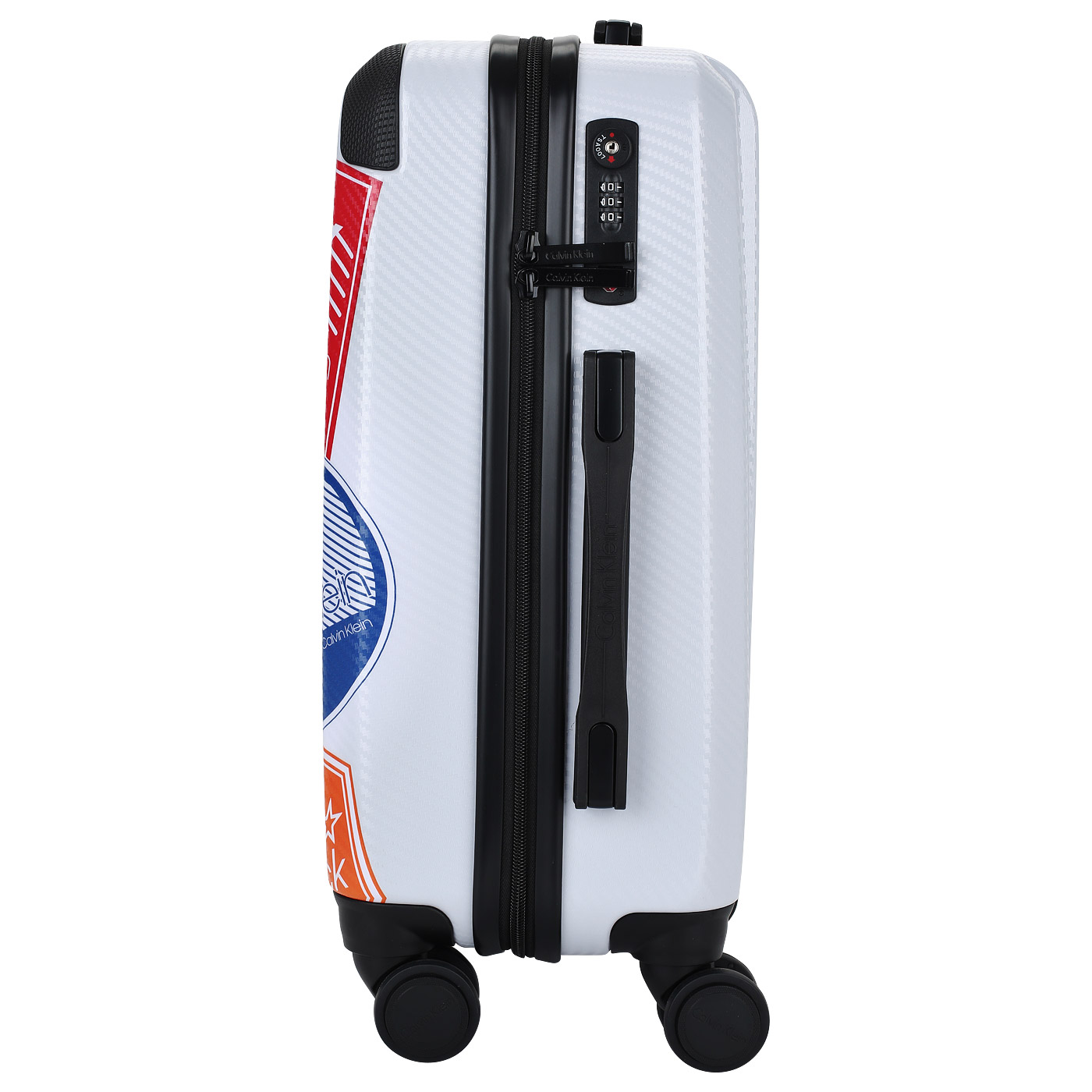 Чемодан маленький S из ABS-пластика с кодовым замком Calvin Klein CK-674 Airlines HS