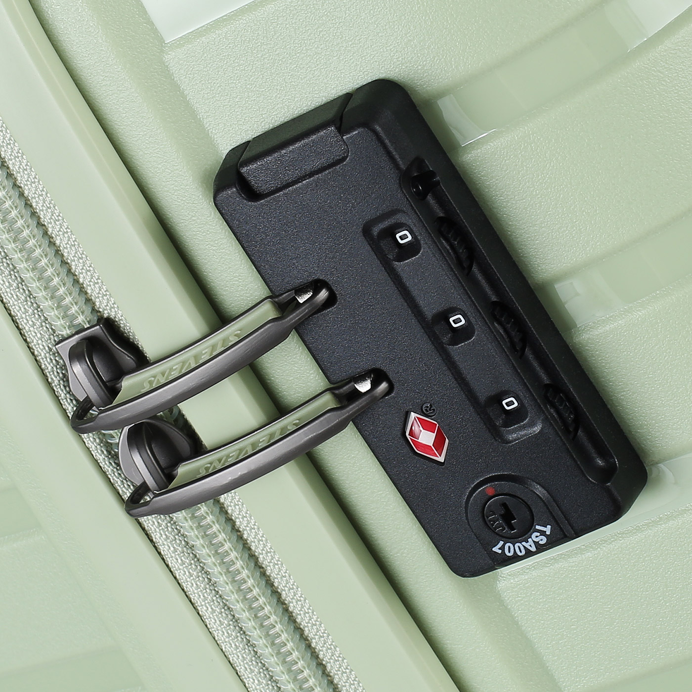 Чемодан средний M из полипропилена Stevens Bubble