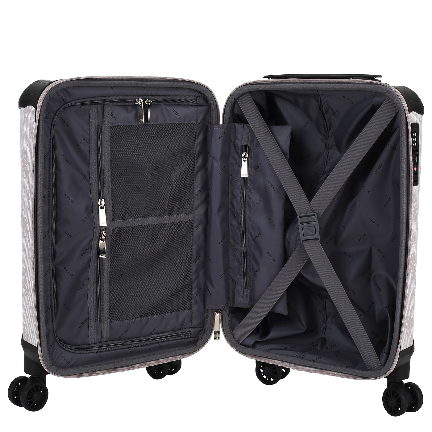 Чемодан маленький S из полиурeтана Guess Berta