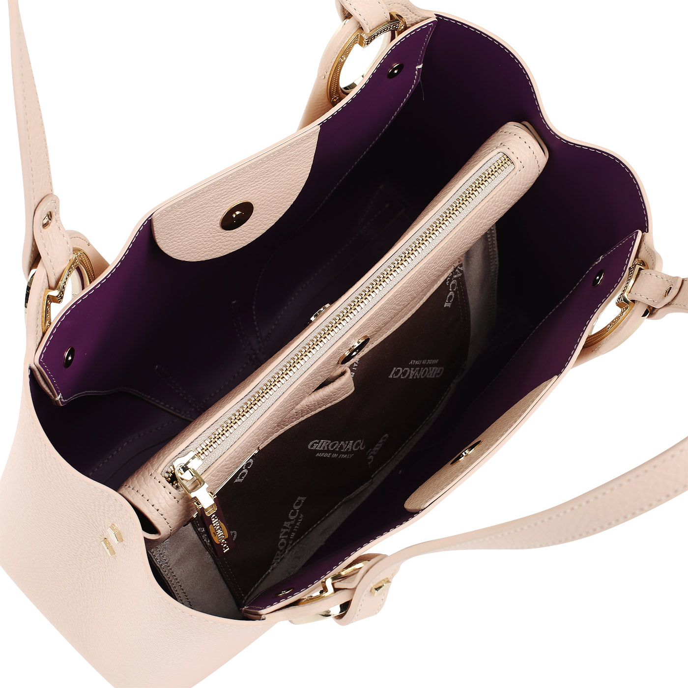 Сумка из зернистой кожи Gironacci 