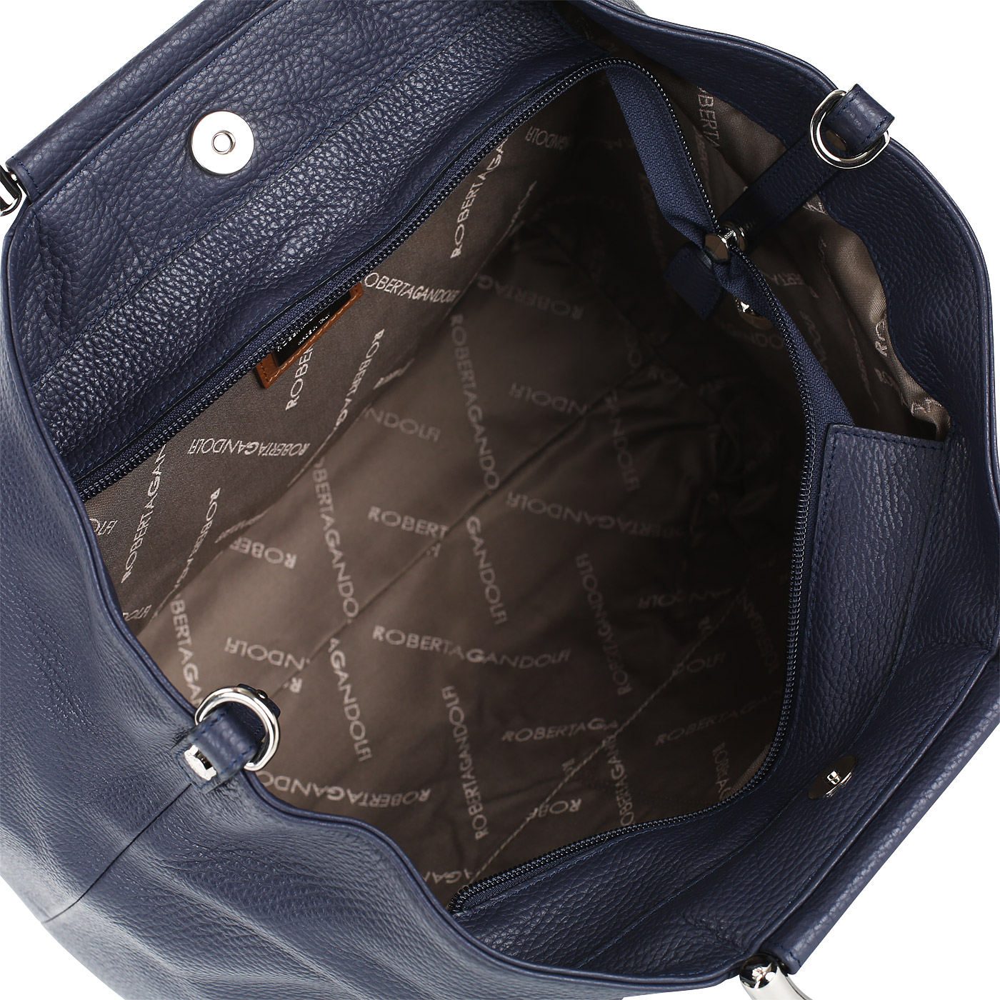 Мягкая сумка на молнии Roberta Gandolfi Canneloni