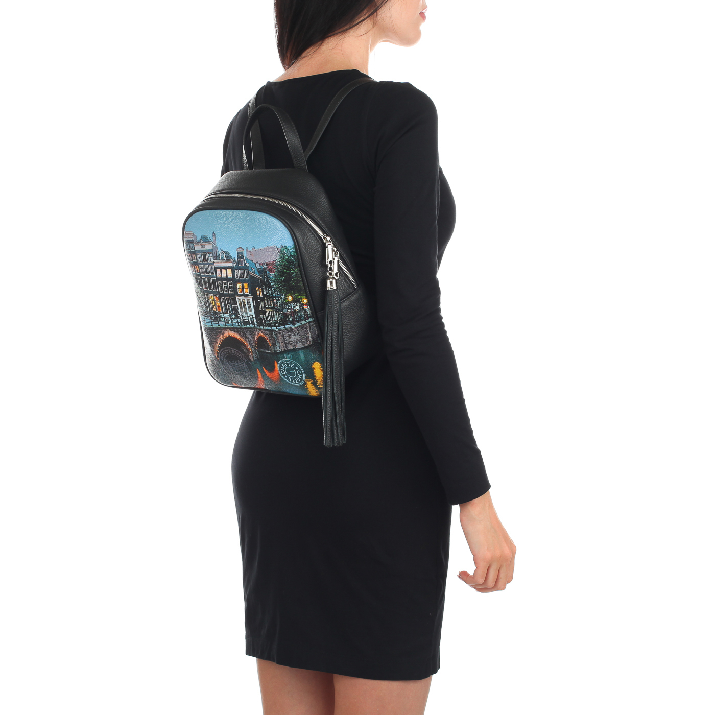 Рюкзак с принтом Chatte Lille