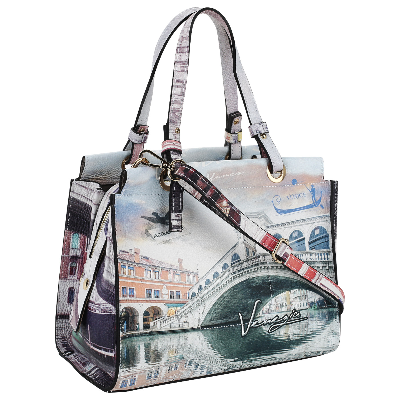Сумка с принтом Acquanegra Venezia