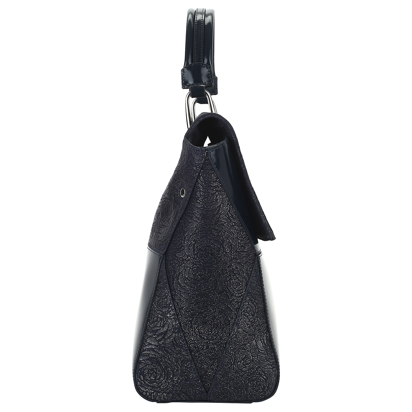 Сумка из комбинированной кожи Aurelli 