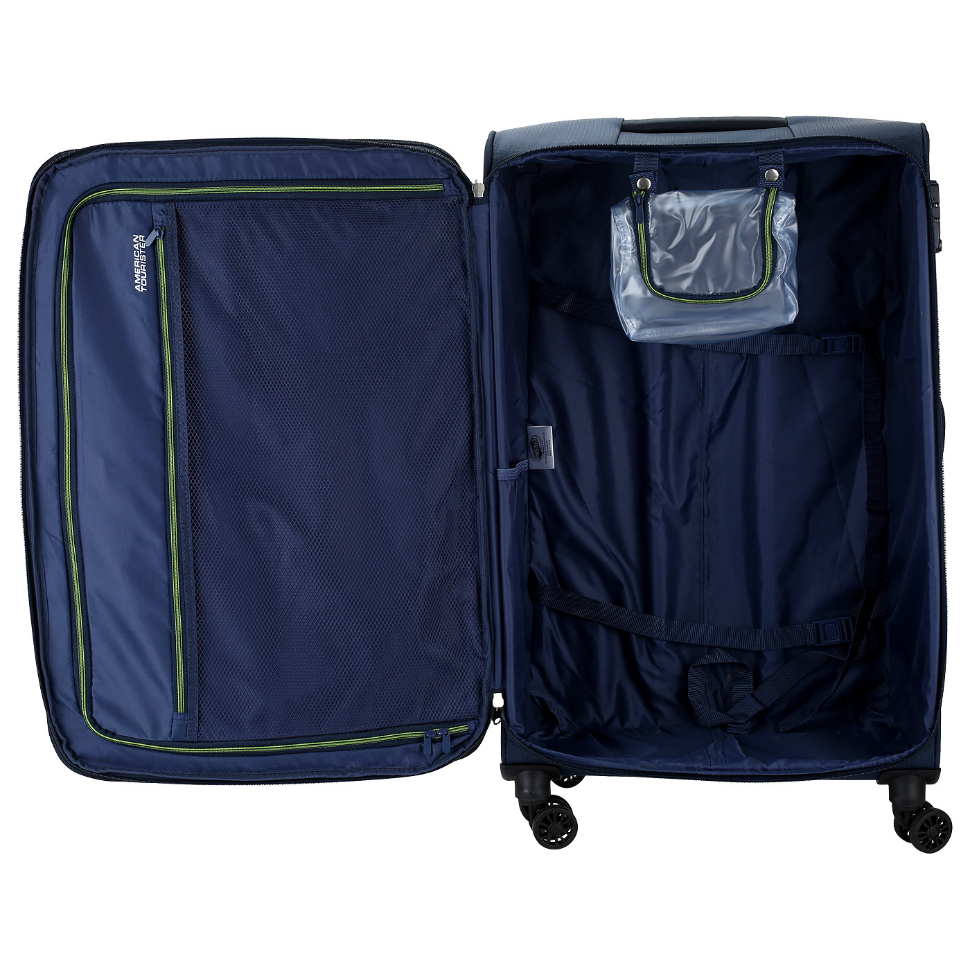 Чемодан большой L тканевый с кодовым замком American Tourister Oregon