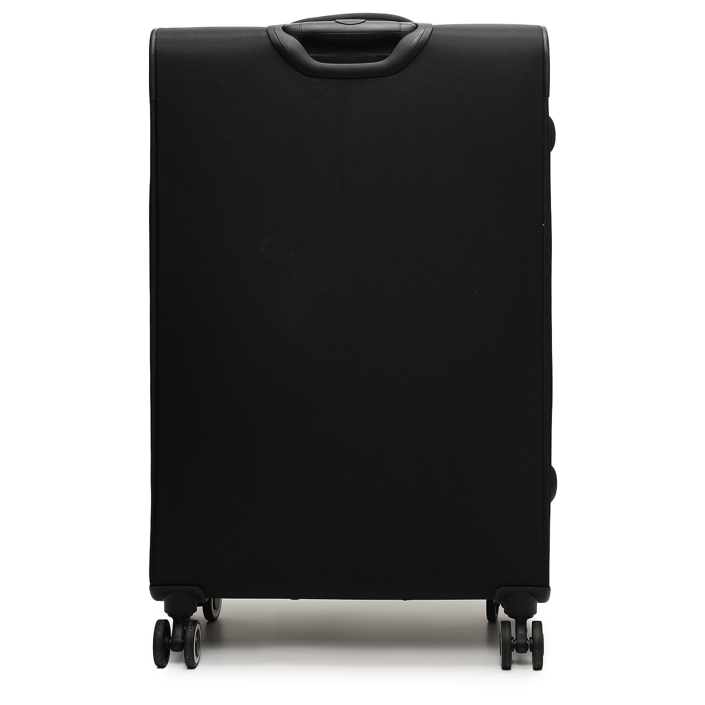 Чемодан большой L тканевый Torber Nero