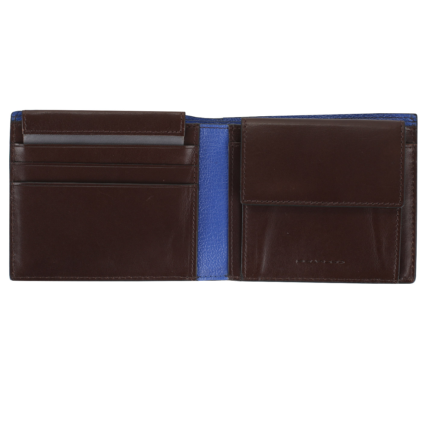 Складное портмоне из кожи Piquadro Bold