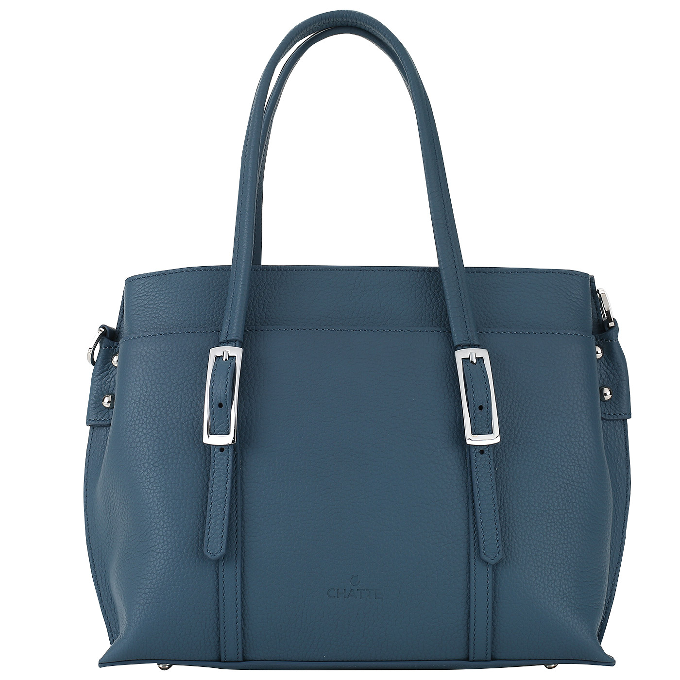 Chatte Кожаная сумка с ручками и ремешком