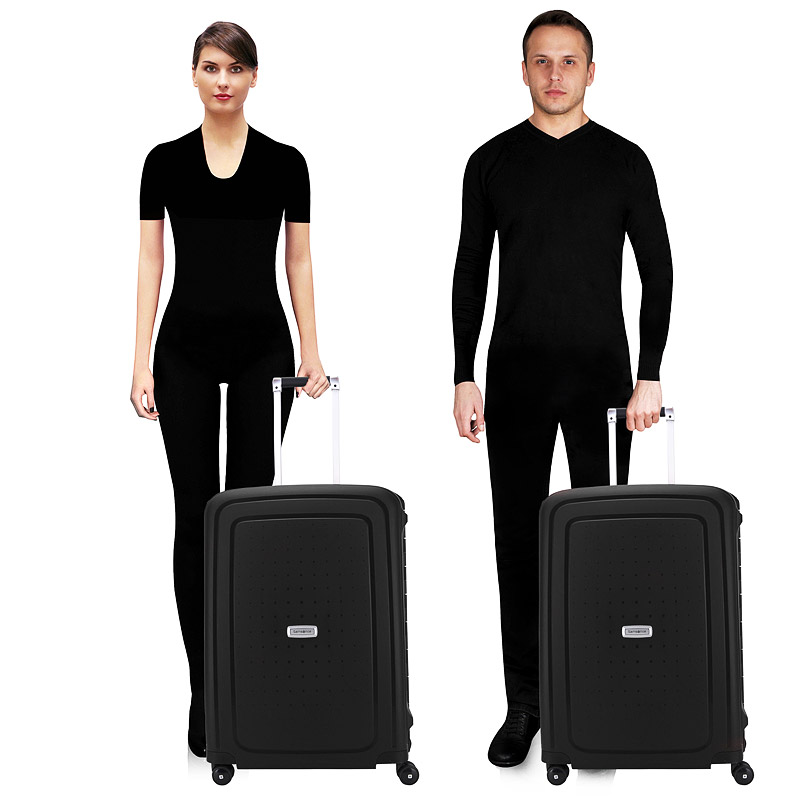 Чемодан средний M из полипропилена Samsonite S’Cure DLX