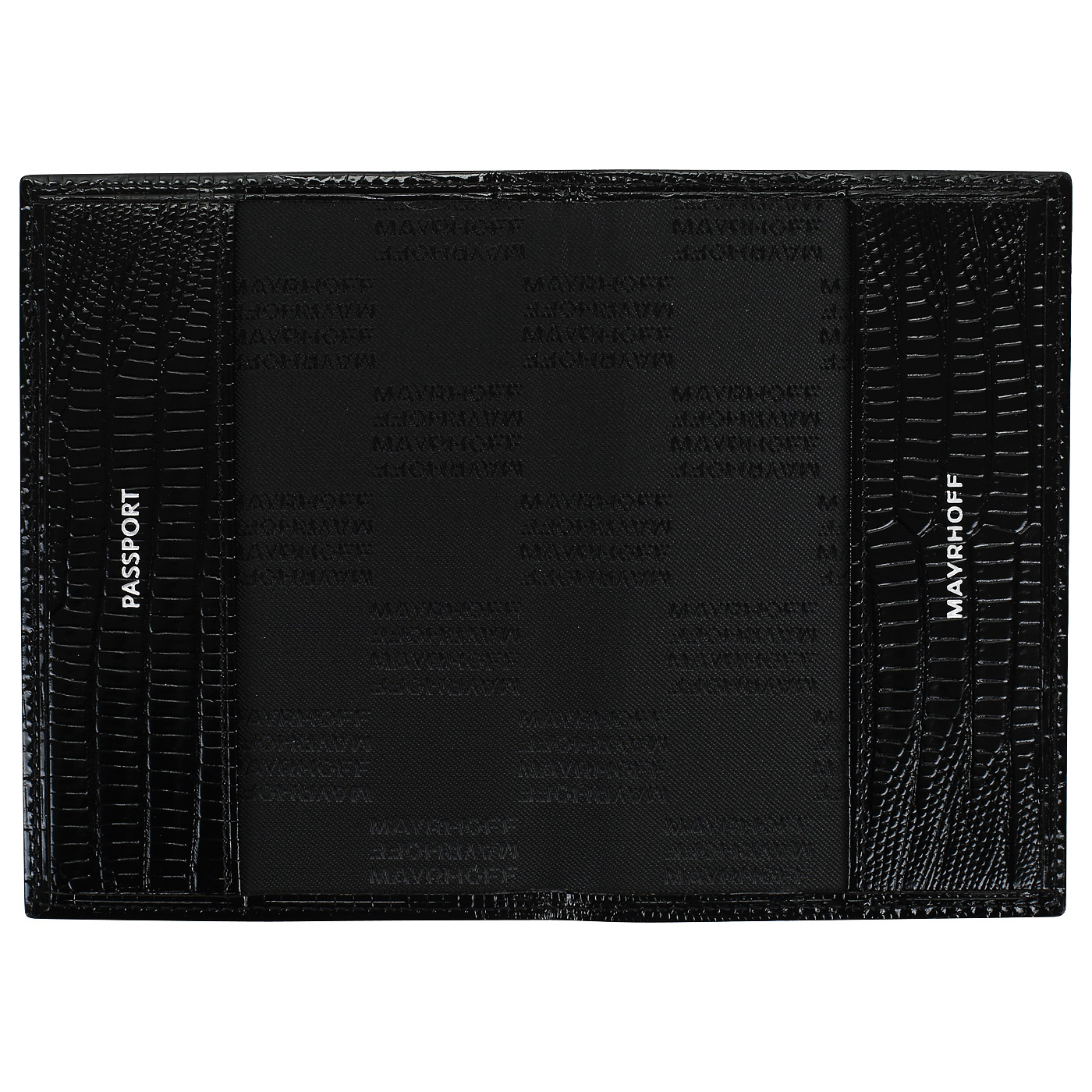 Мужская кожаная обложка для паспорта Mayrhoff Munchen