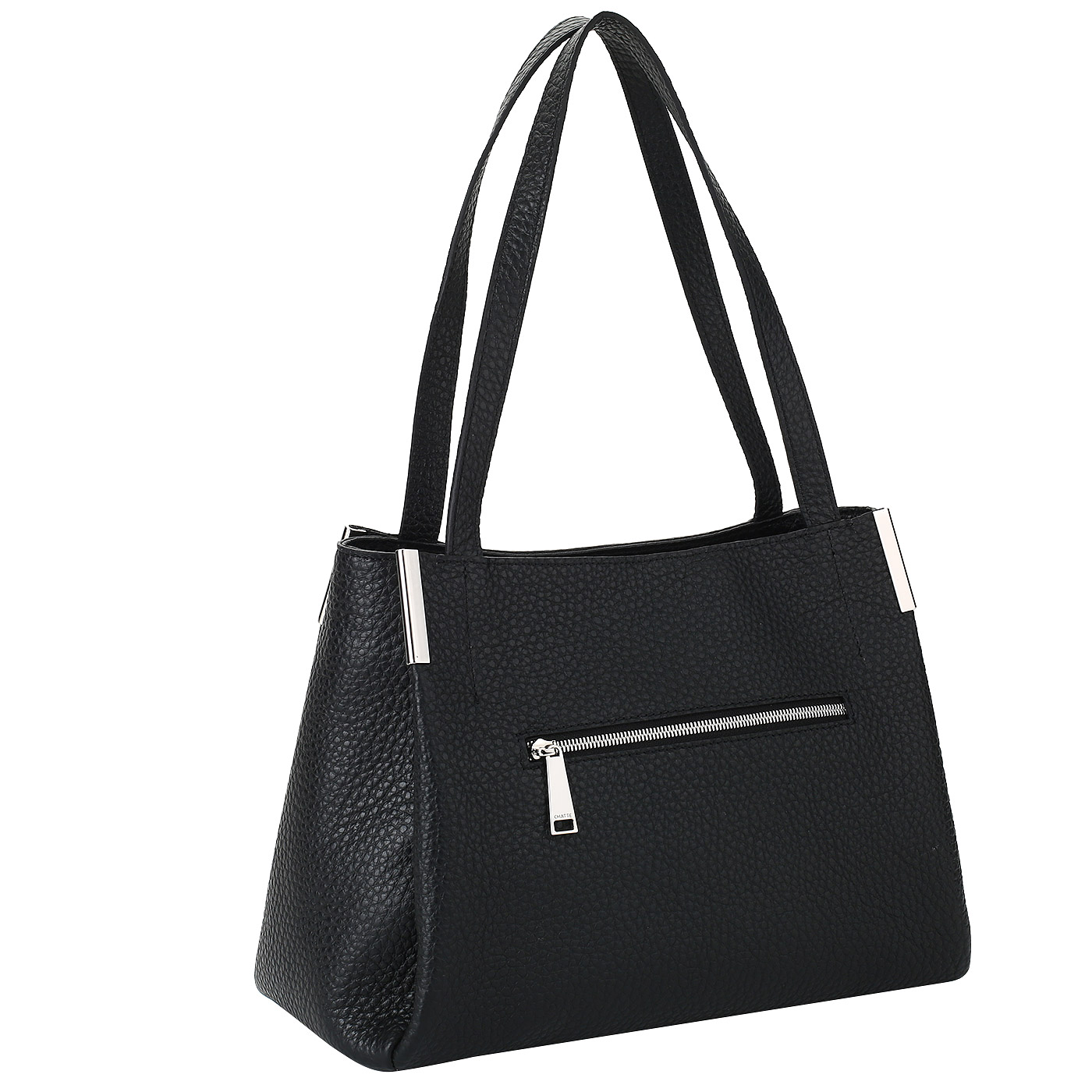 Кожаная сумка на молнии Chatte 