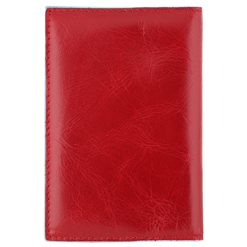 Обложка для паспорта Piquadro Blue square