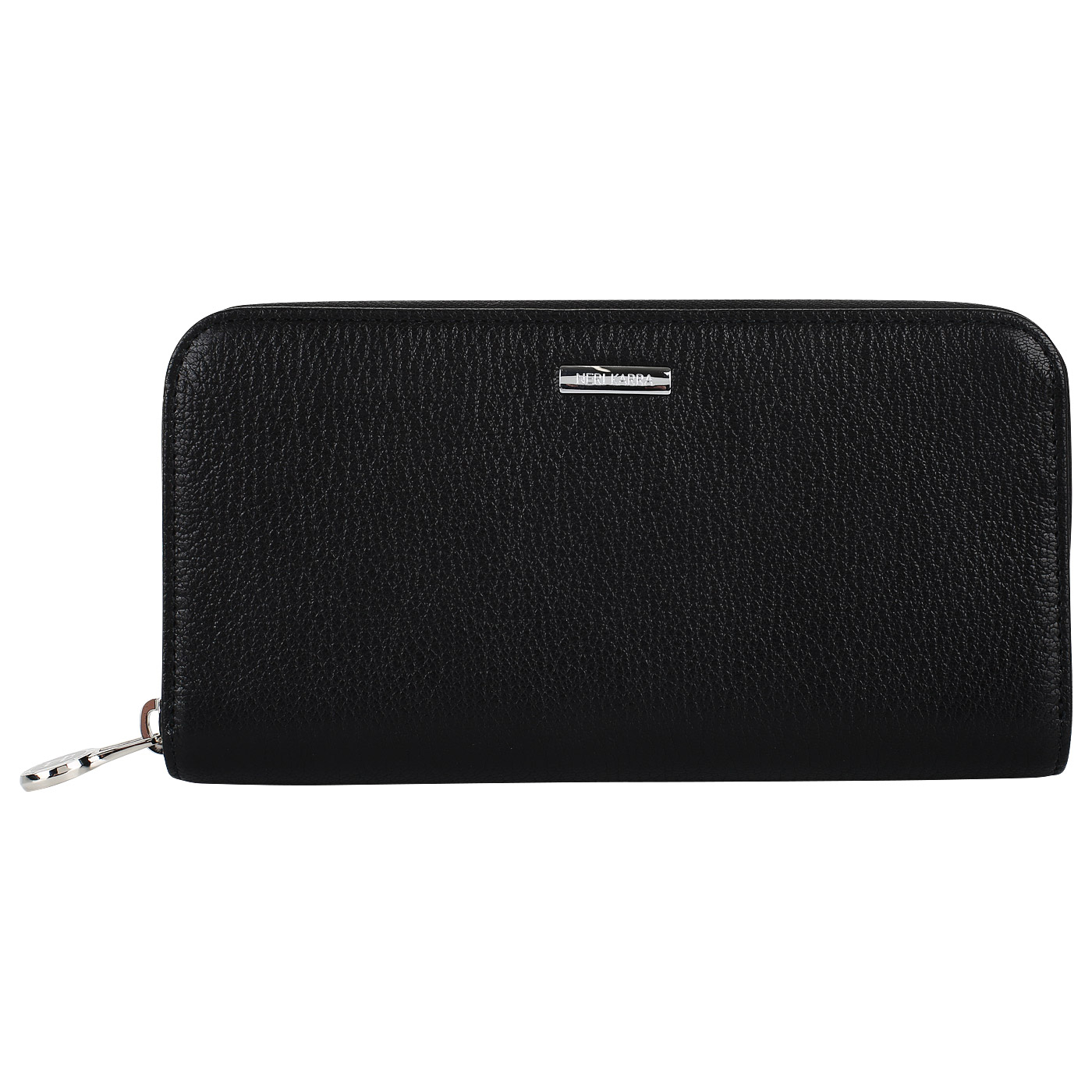 Neri Karra Женский кошелек из черной кожи