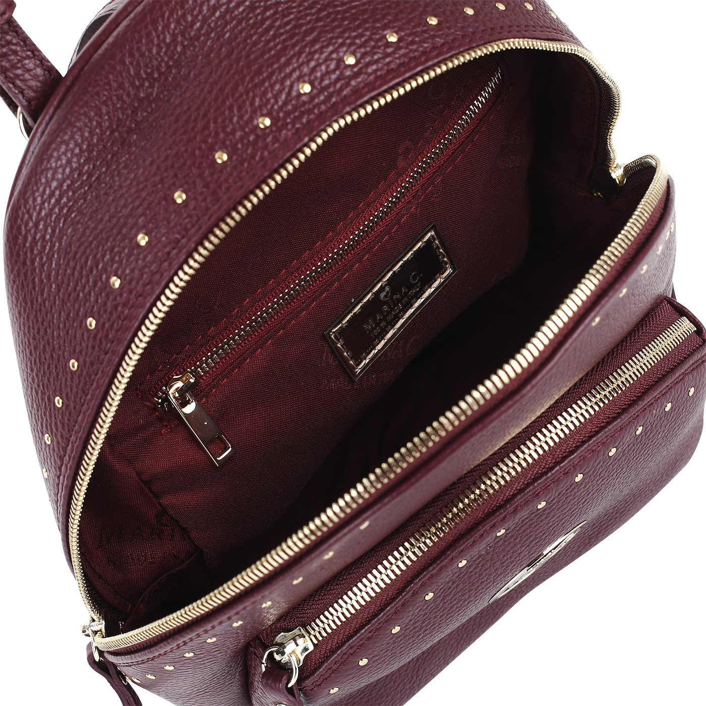 Рюкзак с клепками Marina Creazioni 