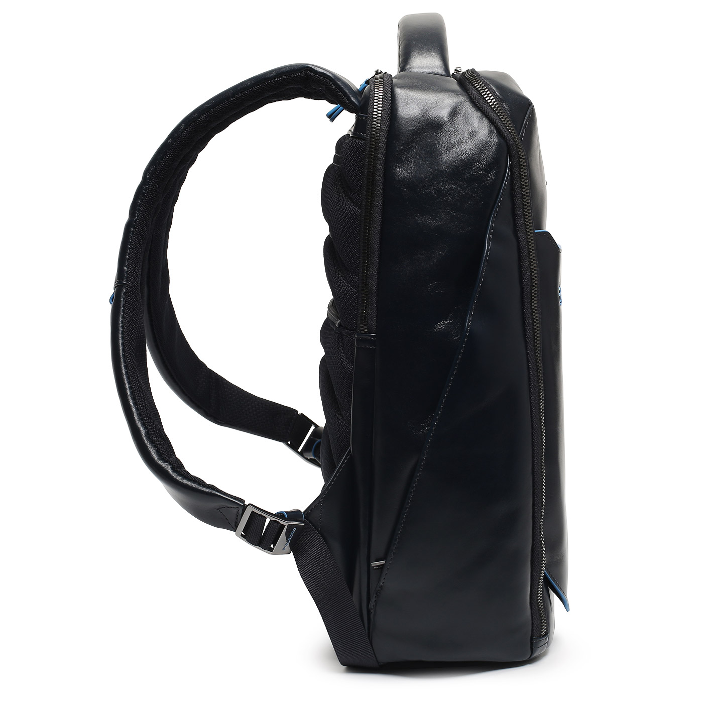 Кожаный рюкзак Piquadro Blue square