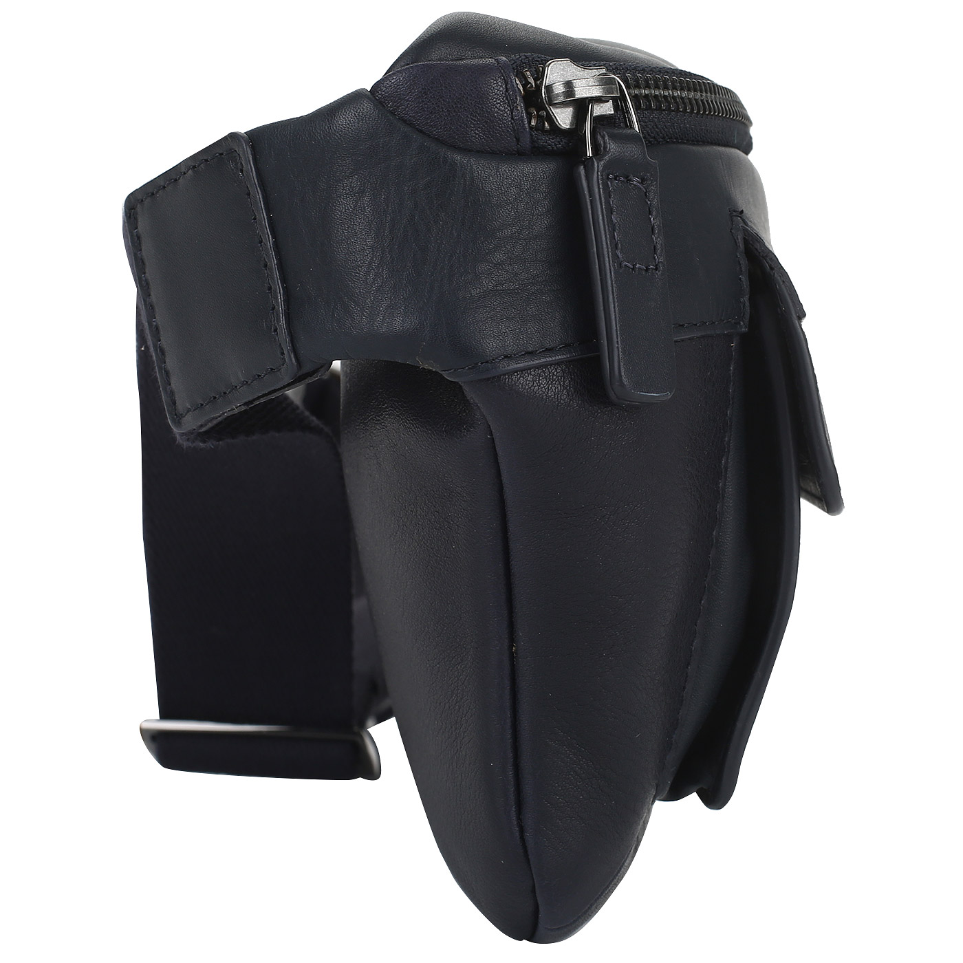 Синяя поясная сумка Piquadro Vostok