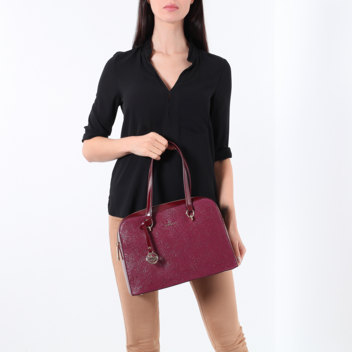 Сумка с тиснением Aurelli Pad