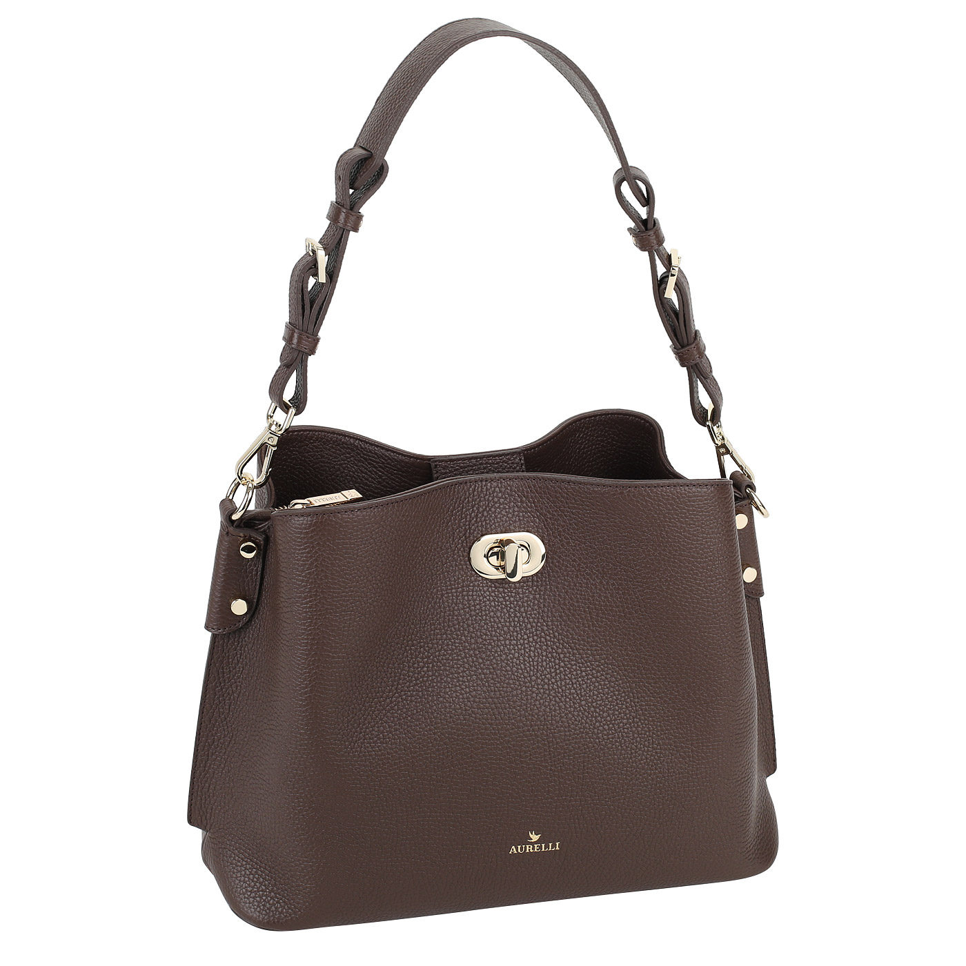Кожаная сумка Aurelli Soft