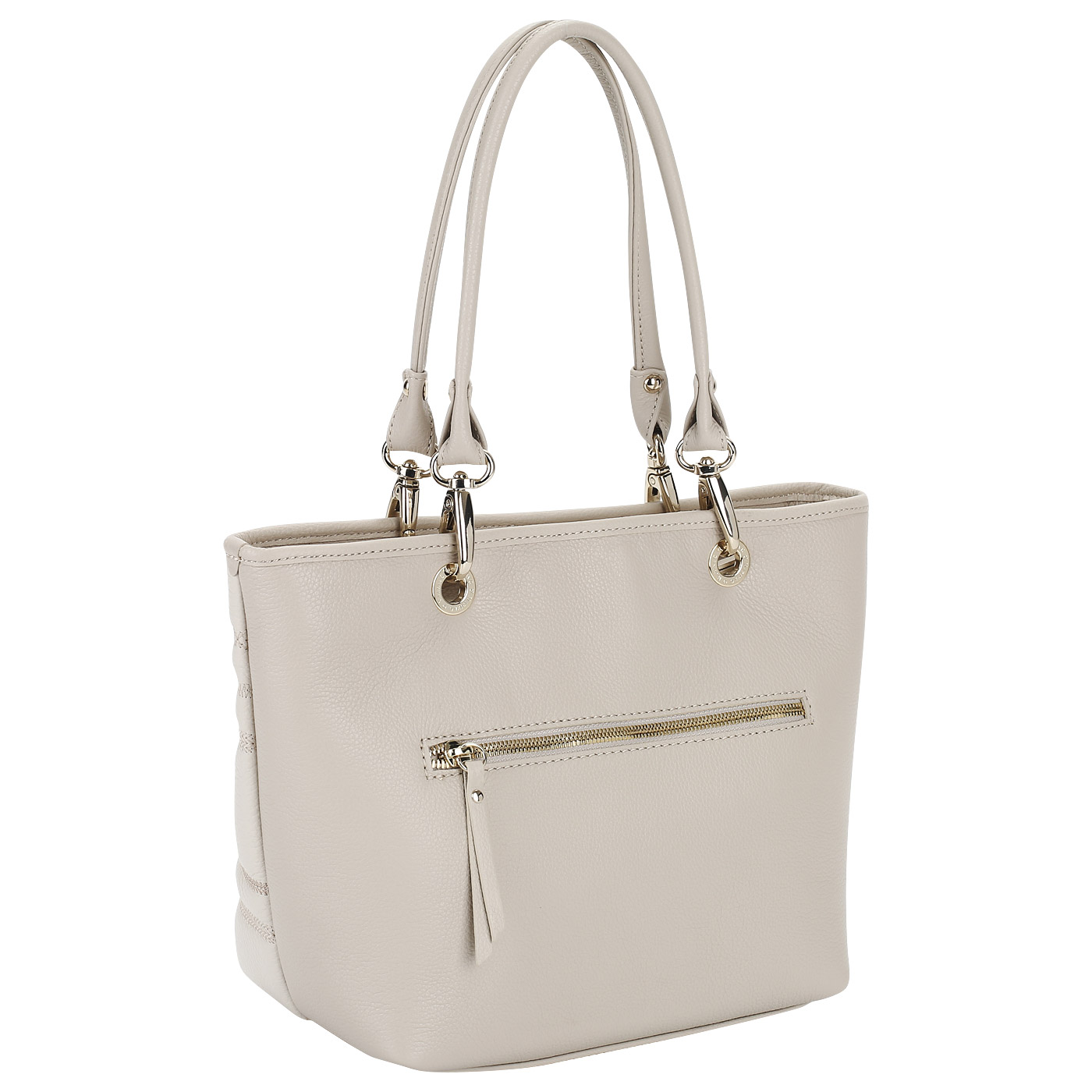 Кремовая сумка со съемными ручками Marina Creazioni 