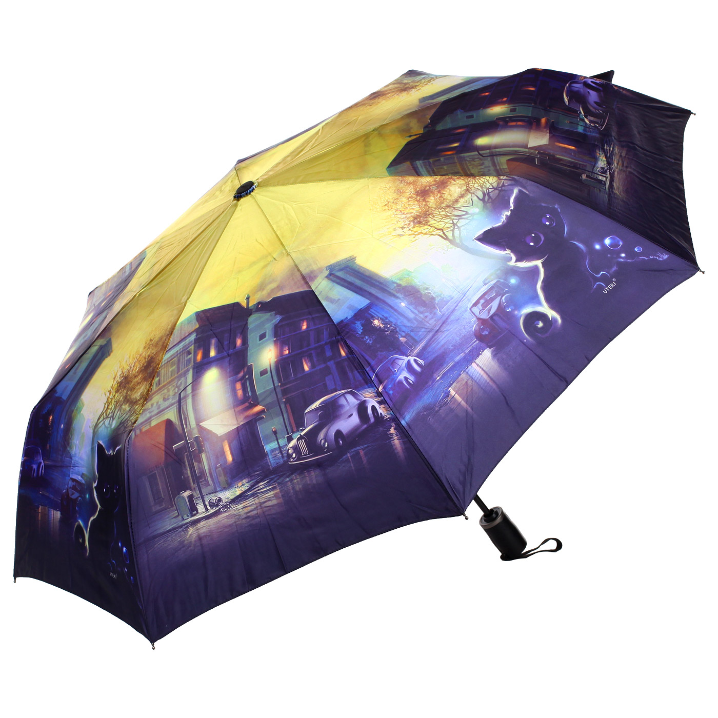Uteki Складной зонт с принтом