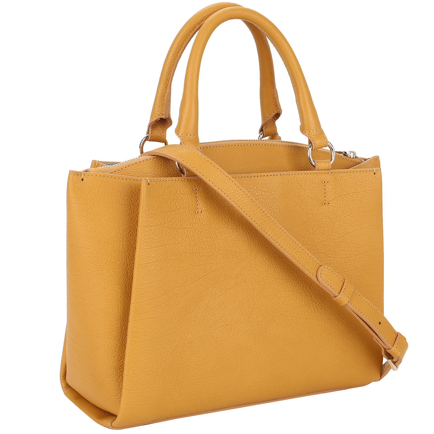 Кожаная сумка с плечевым ремешком Aurelli 