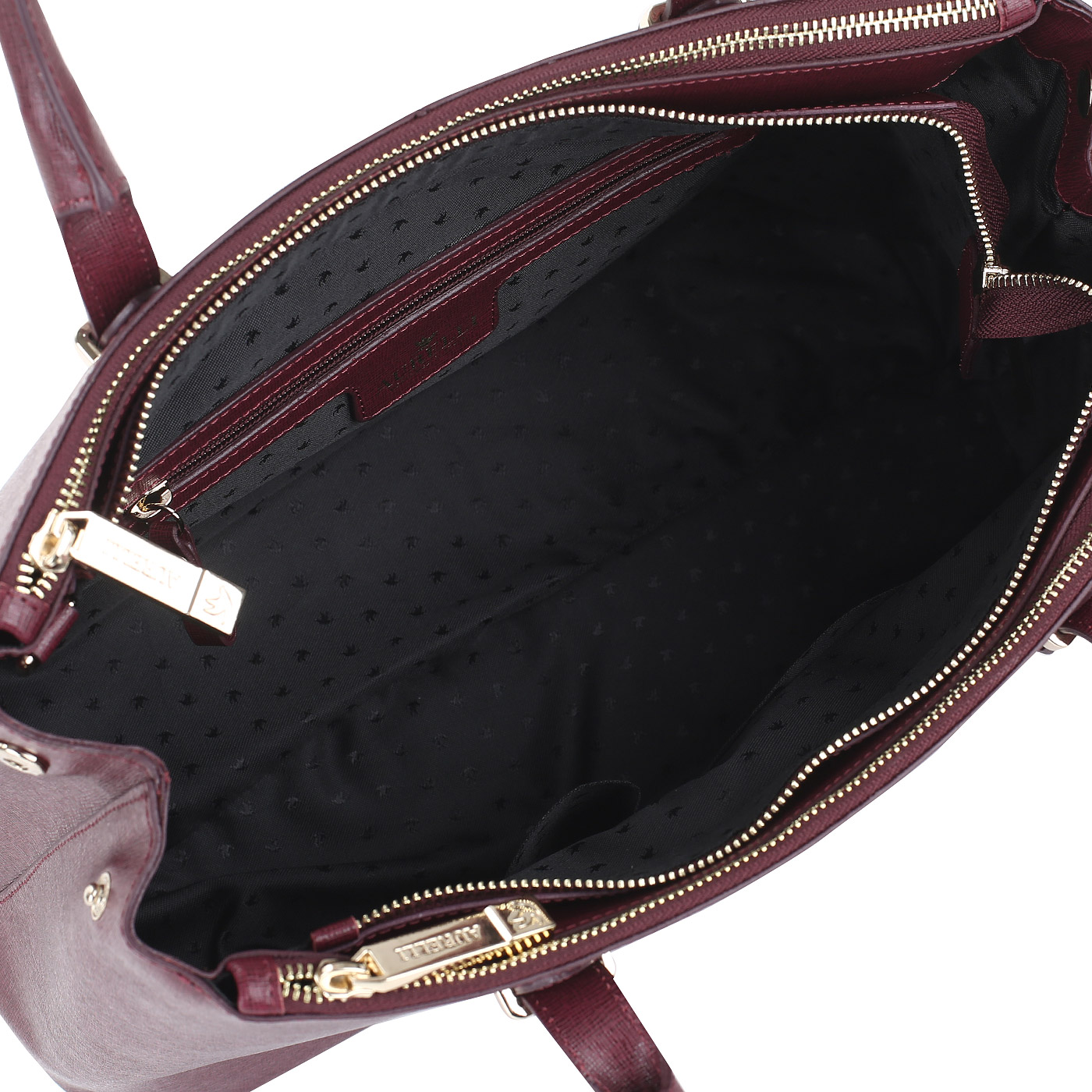 Сафьяновая сумка-тоут Aurelli 