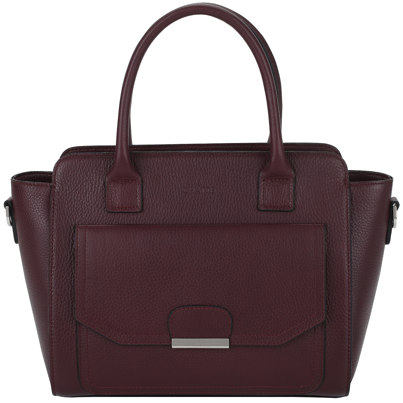 Chatte Сумка из бордовой кожи