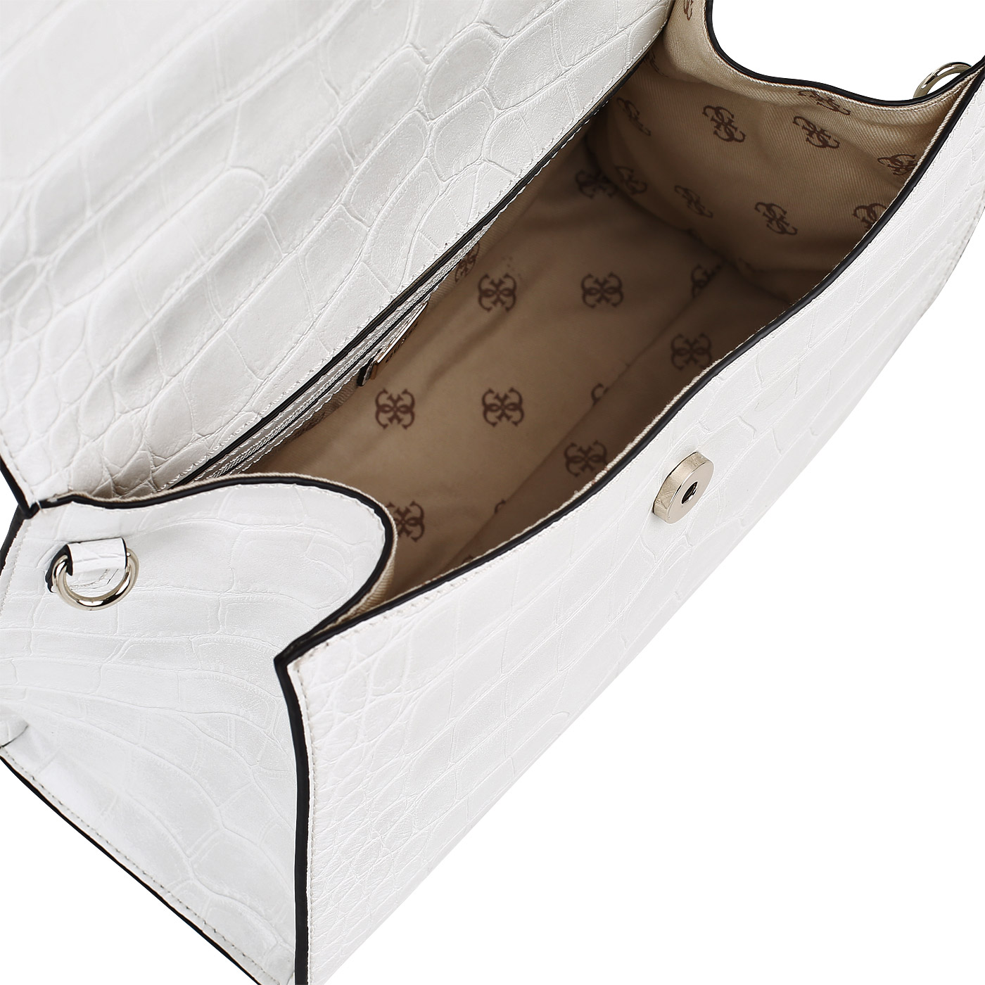 Сумка с отделкой под крокодила Guess Anne Marie