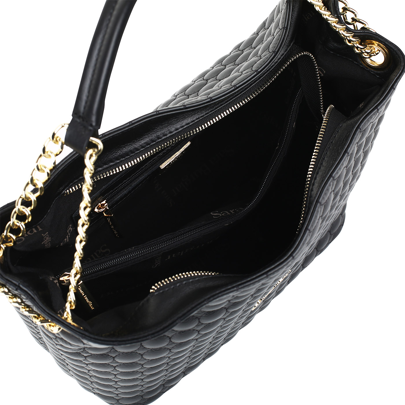 Стеганая сумка со съемным ремешком Sara Burglar Helen Ricamo