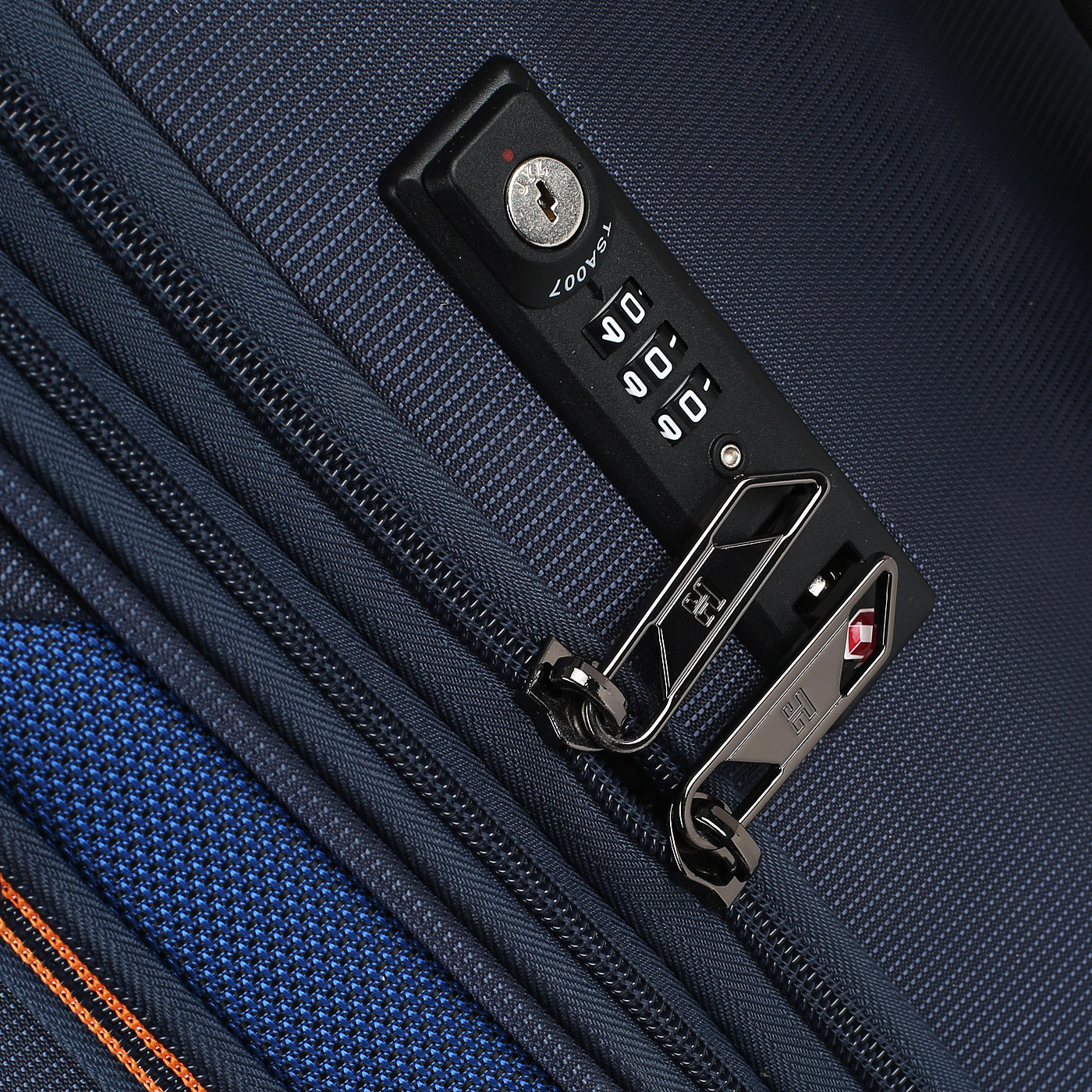 Чемодан большой L тканевый с кодовым замком Eberhart Liberty