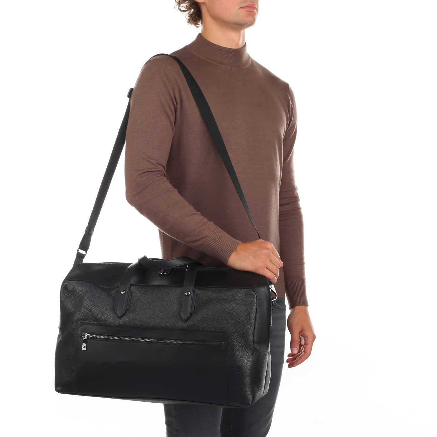 Кожаная дорожная сумка Stevens 