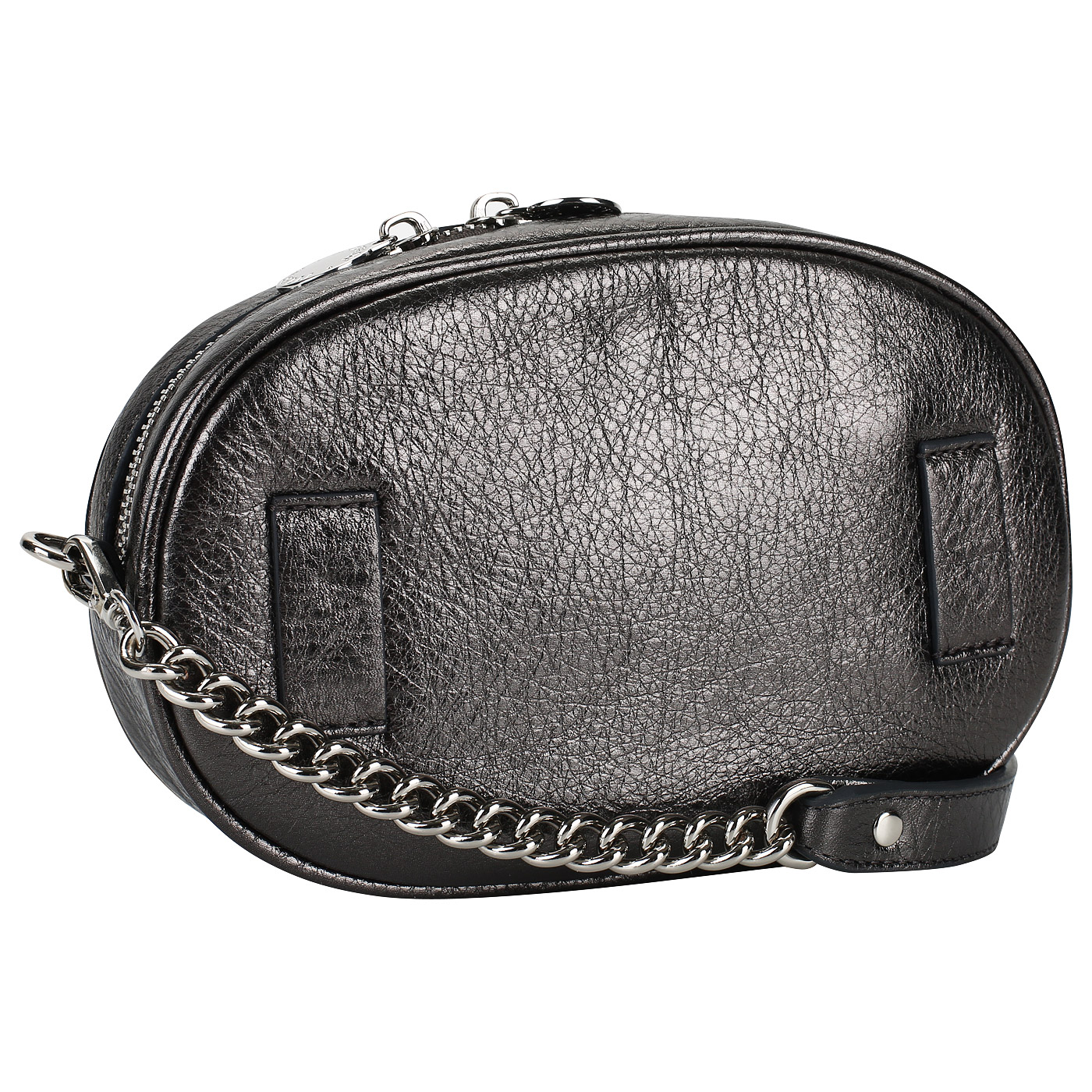 Сумочка из металлизированной кожи Aurelli 